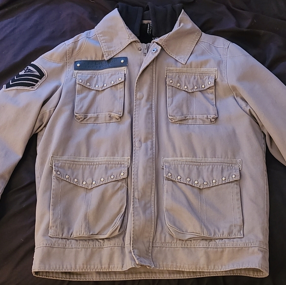 Grey Affliction Jacket - Picture 4 of 4